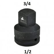 Adapter udarowy 1/2"(F) - 3/4"(M) Adapter udarowy 1/2"(F) - 3/4"(M)