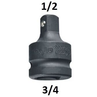 Smūginis adapteris 3/4"(F) - 1/2"(M)