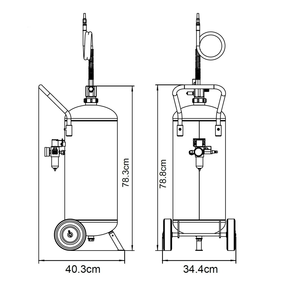 Soda blaster 7 gallon (26L) 1