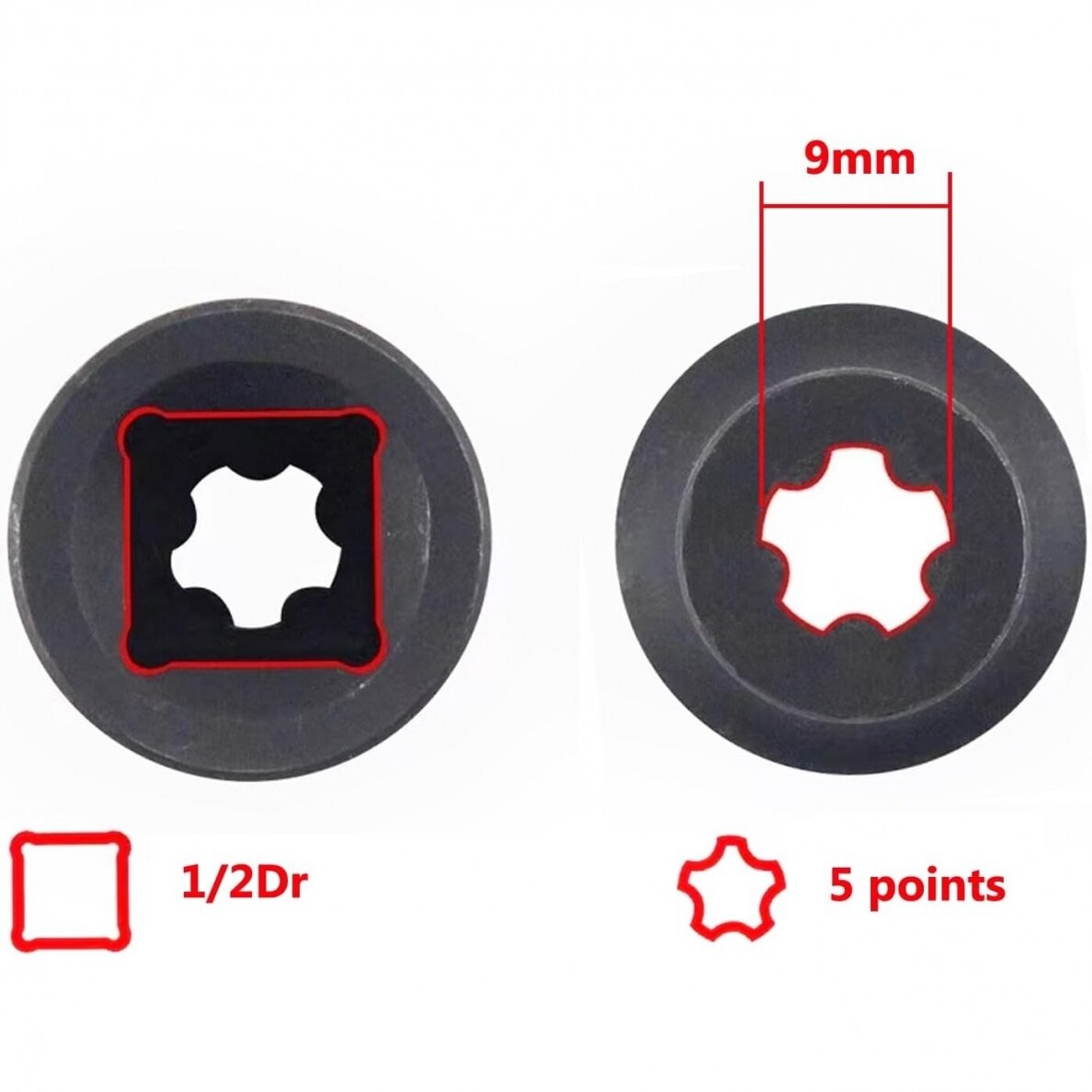 Tesla Service Socket Special socket for TESLA battery cover | Special application sockets ...