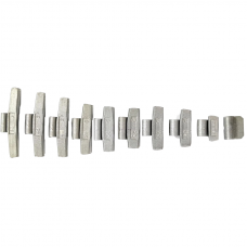 Clip-on weights for steel rim (100pcs)