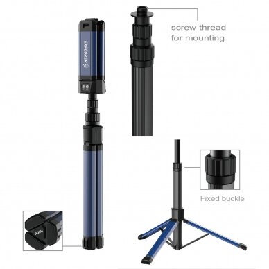COB(18W) mini tripod rechargeable and corded work light 2