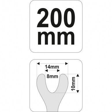 Polsterējuma izvilcējs 200mm 2