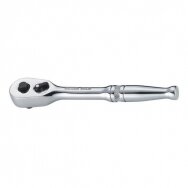 Grzechotka z szybkowymienialnym mechanizmem 1/4", uchwyt metalowy, L=143mm Grzechotka z szybkowymienialnym mechanizmem 1/4", uchwyt metalowy, L=143mm