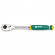 3/8" Dr. Quick-release ratchet, cushion grip 72 teeth