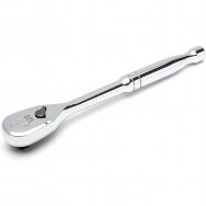 Grzechotka 3/8" z szybkim zwolnieniem (głowica owalna, uchwyt metalowy), 60 zębów 120P