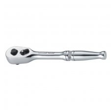 1/4" Dr. Quick-release ratchet with metal handle, L=143mm