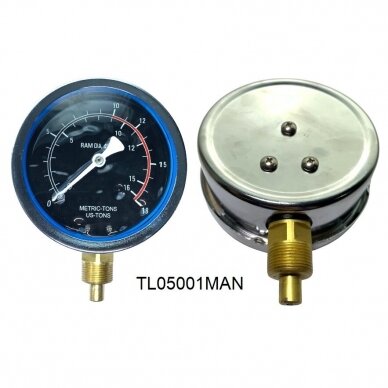 Gauge for hydraulic shop press. Spare part 1