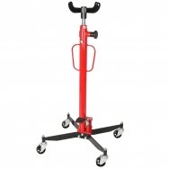 Transmission jack 0.6t with double pump and safety valve
