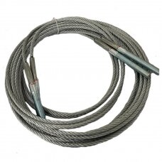 Steel rope (2pcs) for PL-4.0-2D. Spare part