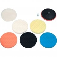 Zestaw do detailingu i polerowania samochodów 180mm, M14, 8 sztuk