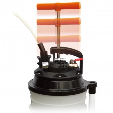 Vacuum oil & fluid extractor manual/air 4l 2