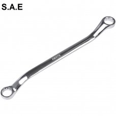 Deep offset double box end wrench (S.A.E.)