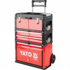 Trolley tool box mad up of 3 parts