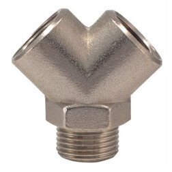 Y savienojums 1/4" Y savienojums 1/4"