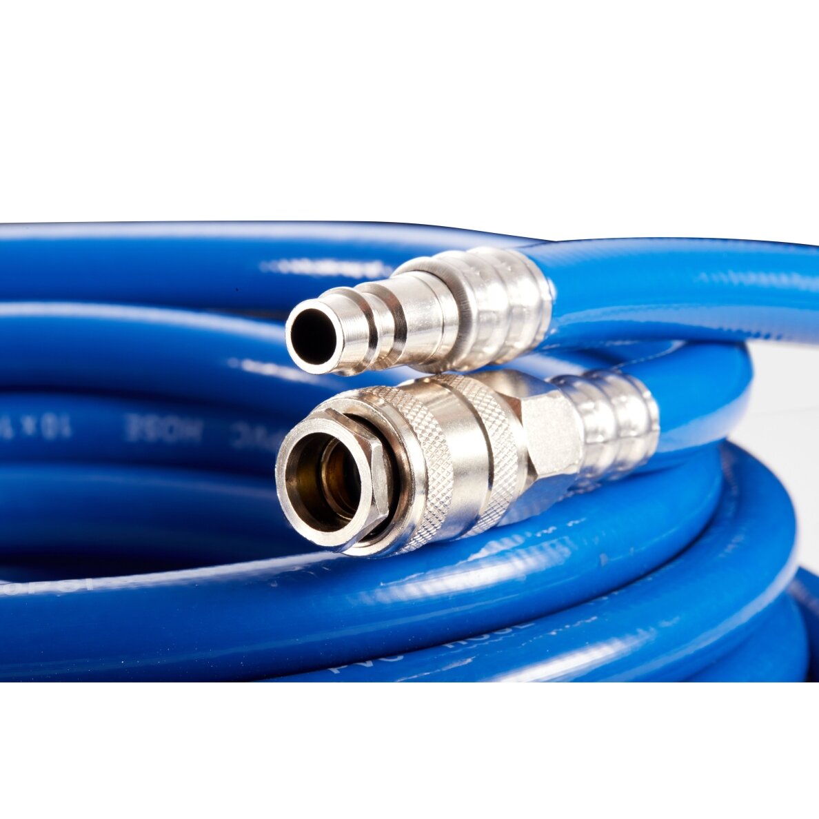 PVC air hose with quick couplers Ø10 x 16mm 4 PVC air hose with quick couplers Ø10 x 16mm 4
