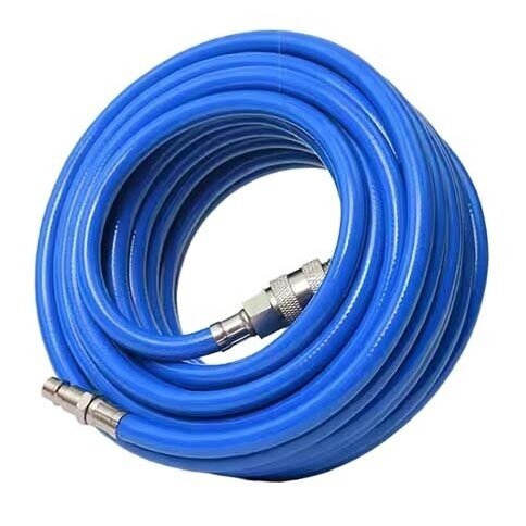 PVC air hose with quick couplers Ø10 x 16mm PVC air hose with quick couplers Ø10 x 16mm