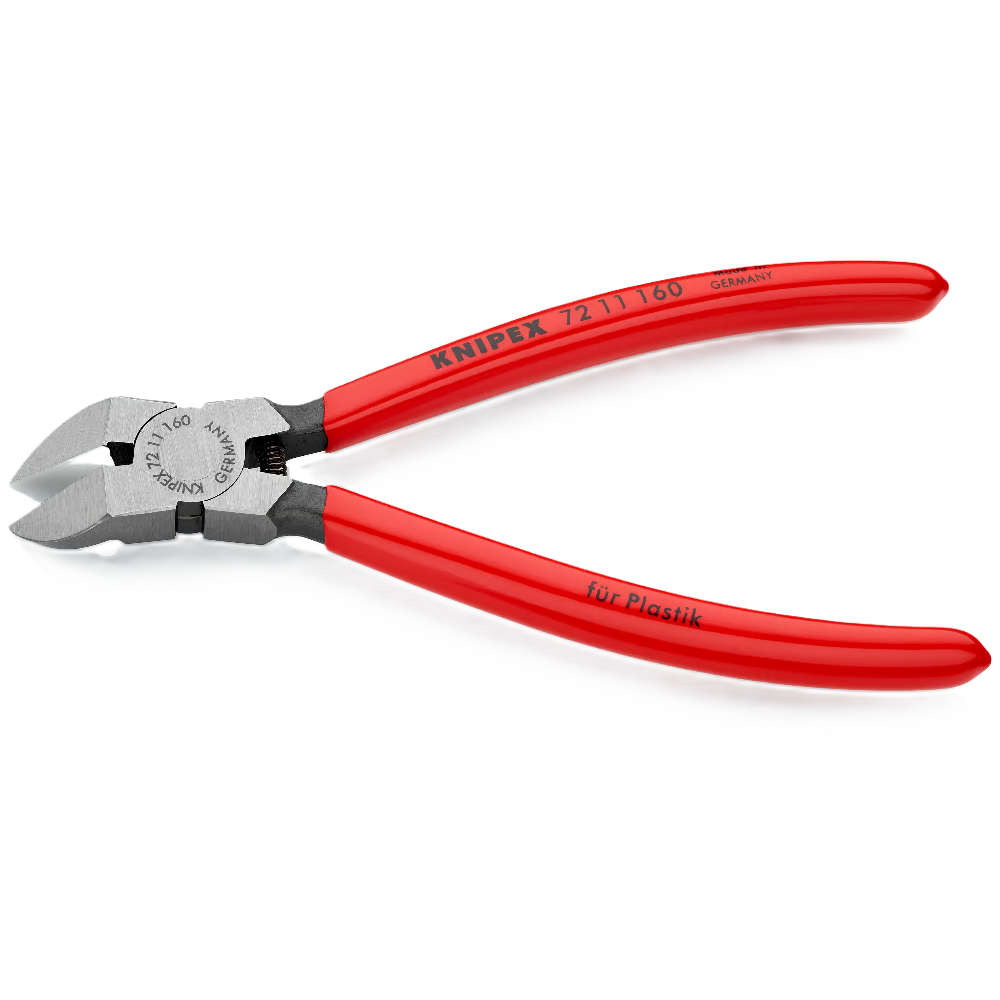 Žnyplės plastikui 45° 160mm KNIPEX 1 Žnyplės plastikui 45° 160mm KNIPEX 1
